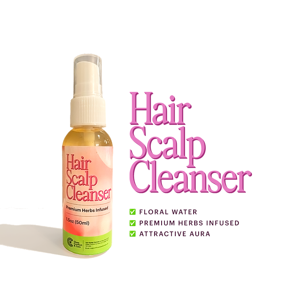 Hair Scalp Cleanser | Premium Herbs Infused | Detoxifier and Repairer | Floral Water | Attractive Aura| Unclog Hair Pores Follicles | Prevent Oil Buildup